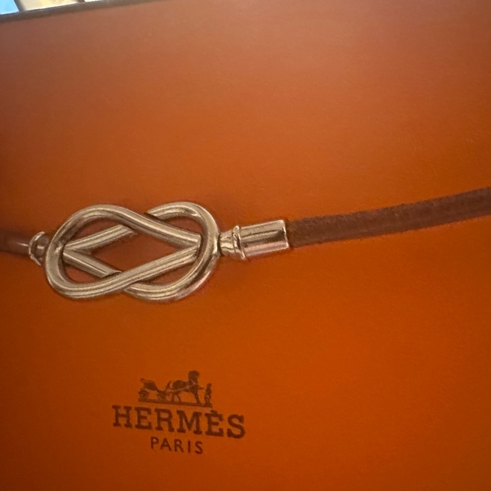 ✔️ Authentic Hermes Atame Interlocking Bracelet/Choker in excellent condition - Picture 9 of 11
